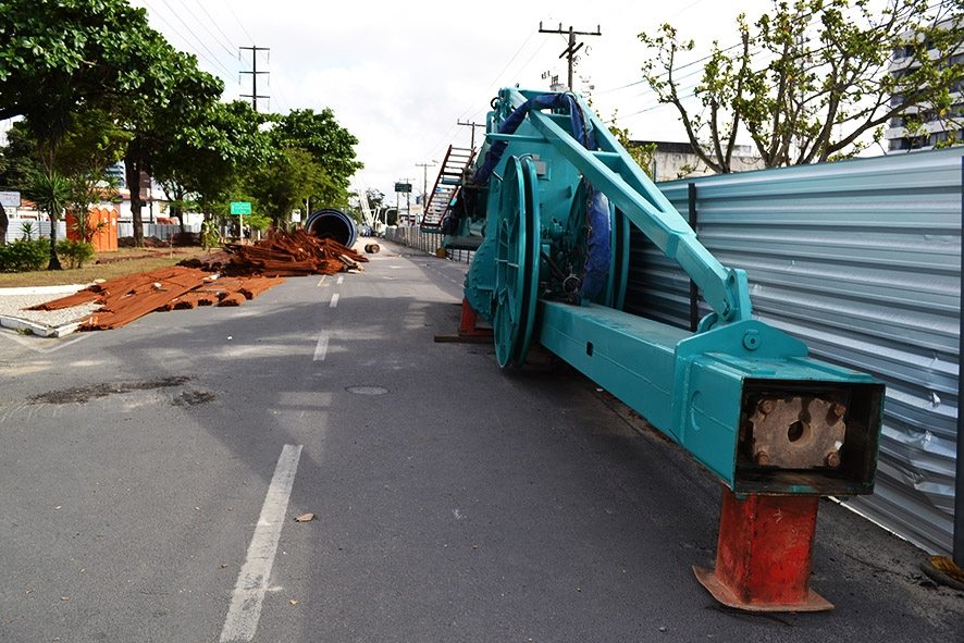 Obras do BRT so reiniciadas