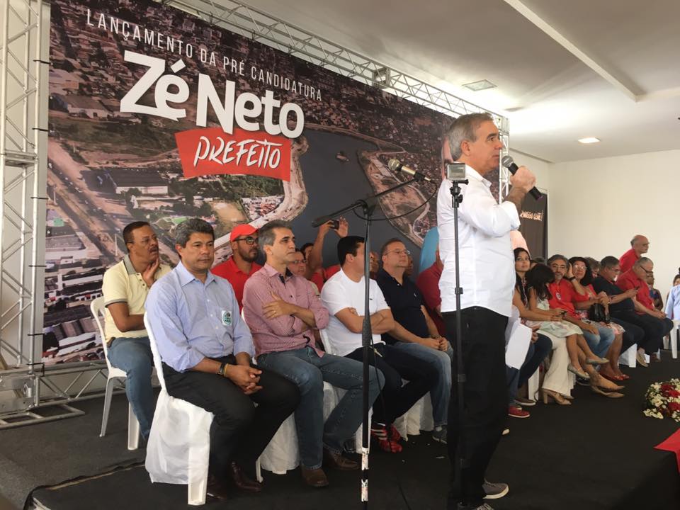 PT de Feira lana Z Neto candidato a prefeito pela quarta vez 