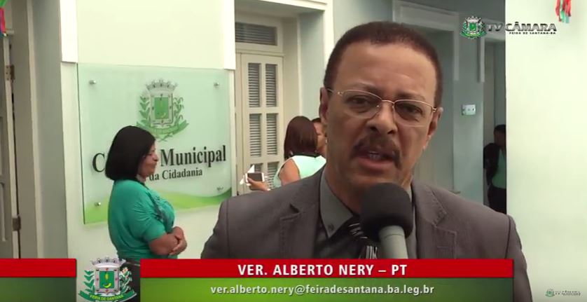 Nery ressalta dificuldades da bancada de oposio no Legislativo feirense