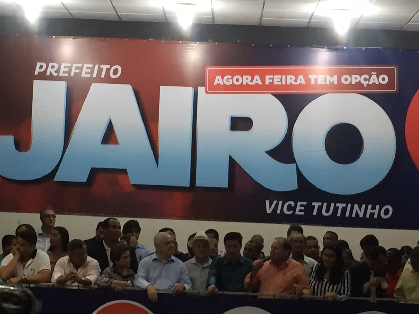 Conveno oficializa Jairo Carneiro candidato a prefeito 