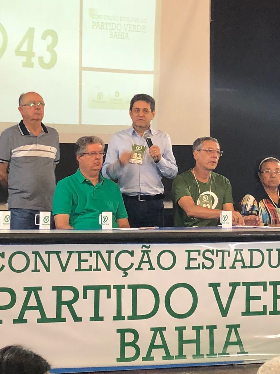 Em convenção, Partido Verde oficializa apoio a Zé Ronaldo e Jutahy  